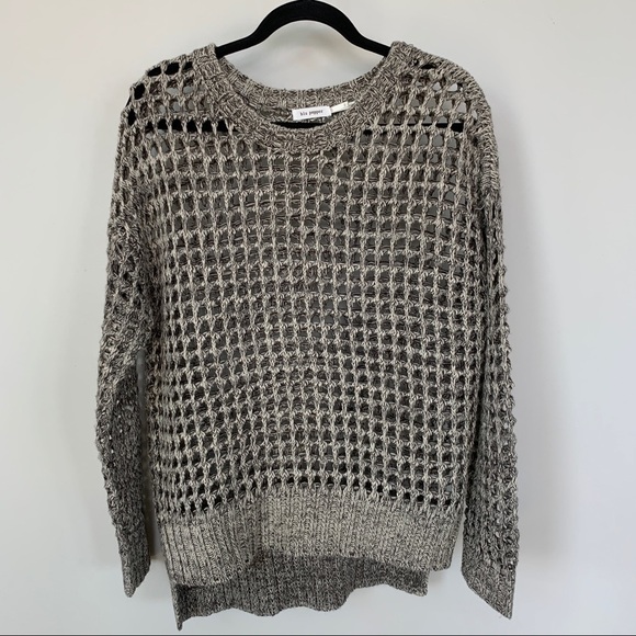 Blu Pepper Tan Long Sleeve Sweater Size S - Picture 1 of 4
